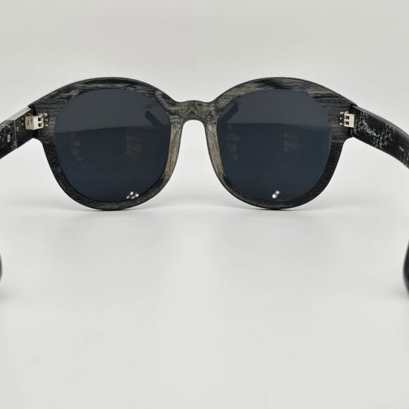 Linda Farrow 3.1 Phillip Lim PL/166/1 Grey Horn Stripe Frame Grey Len Sunglasses main image 11